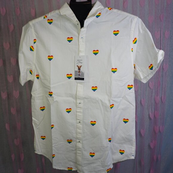 Denim & Flower Ricky Singh Button Heart Shirt - Picture 8 of 13